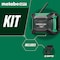 Metabo Hpt 18V MV Cordless Bluetooth Radio Bare UR18DAQ4M - alternate 4